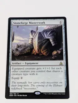MTG Magic: Oath of the Gatewatch: Stoneforge Masterwork #166/184 Rare - MP - Image 1