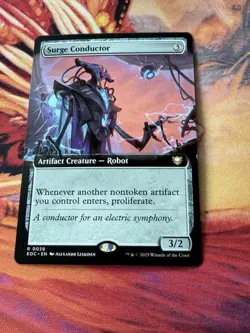 Surge Conductor [Extended Art] #39 - NM/Mint - EN - MTG: EOE - Image 1