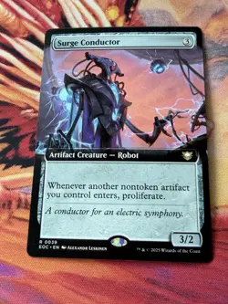 Surge Conductor [Extended Art] #39 - NM/Mint - EN - MTG: EOE - Image 3