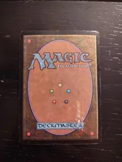 MTG Bayou Revised Edition Regular *damaged* on the back - Image 2