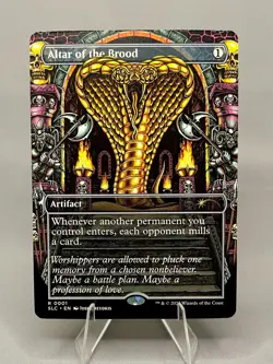 Altar of the Brood SLC #1 - MTG Secret Lair Countdown Kit with letter A - NM - Image 2