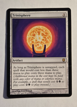 MTG ** Trinisphere** Darksteel, Magic the Gathering, See Pics - Image 3