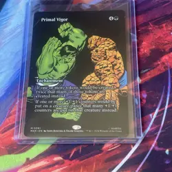 Primal Vigor (Borderless) MTG Marvel Super Heroes Non-Foil - Image 1