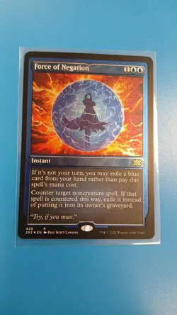 Force of Negation Double Masters 2022 Foil Etched - Image 1