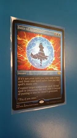 Force of Negation Double Masters 2022 Foil Etched - Image 2