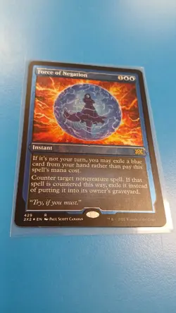 Force of Negation Double Masters 2022 Foil Etched - Image 3