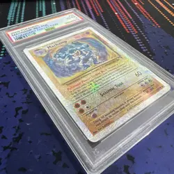PSA 4 2002 Pokemon Legendary Collection Machamp 15/110 Reverse Holo Foil Rare - Image 3