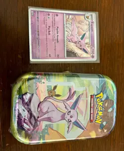 Pokemon TCG Scarlet and Violet Prismatic Evolutions Mini Tins - Image 2