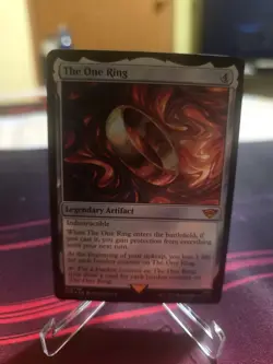 The One Ring MTG Lord of the Rings #246 FOIL HOLO - NEAR MINT - Image 1
