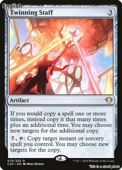MTG Twinning Staff [C20 - 70] LP - Image 1