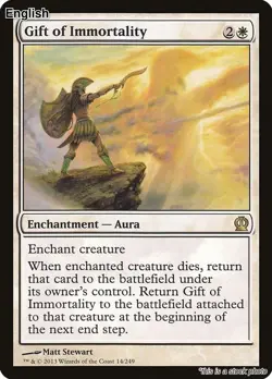 MTG Gift of Immortality [THS - 14] LP - Image 1