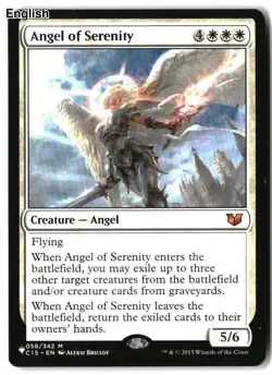 MTG Angel of Serenity (C15) [LIST - 058/342] LP - Image 2