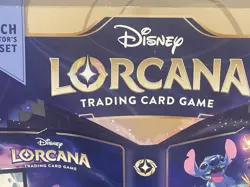 NEW. Box Wear Lorcana Azurite Sea Stitch Collector's Gift Set Disney Lorcana TCG - Image 2