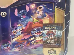 NEW. Box Wear Lorcana Azurite Sea Stitch Collector's Gift Set Disney Lorcana TCG - Image 4