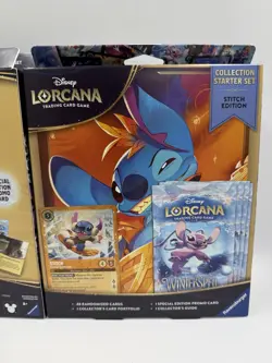 Disney Lorcana Winterspell Collection Starter Set Stitch Edition Ship Now !!!! - Image 2