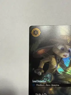 Disney Lorcana Judy Hopps and Nick Wilde Enchanted Foil NM - Image 4