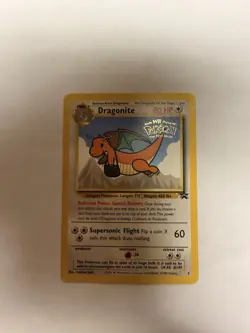 Pokemon TCG Dragonite Wotc Promo WB Kids Movie Holo 5/53 English 1999 HP90 - Image 2