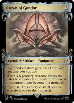 Crown of Gondor (Showcase Scrolls) 485 Tales of Middle-earth Foil - Image 1