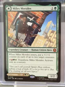 NM Miles Morales, MGT, Spider-Man, Magic the Gathering, 108 - Image 2