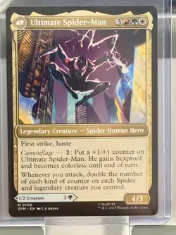 NM Miles Morales, MGT, Spider-Man, Magic the Gathering, 108 - Image 5