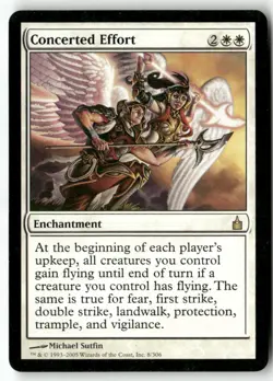 MTG Concerted Effort Ravnica: City of Guilds LP Magic The Gathering - Image 1