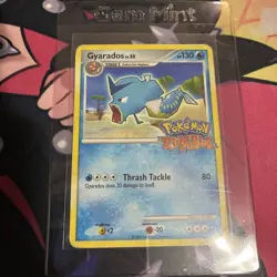 The Pokemon Company 2009 Gyarados Pokemon Rumble 4/16 Promo HP Damaged - Image 1