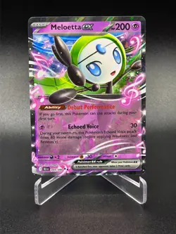 Meloetta EX - 044/086 - Black Bolt - Pokemon Cards - Image 1