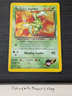 Rocket's Scyther - Gym Heroes 13/132 - pokemon - Holo Rare Holofoil NM - Image 1