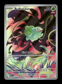Bulbasaur 133/132 - Holo Illustration Rare - ME01: Mega Evolution - NM Pokemon - Image 1