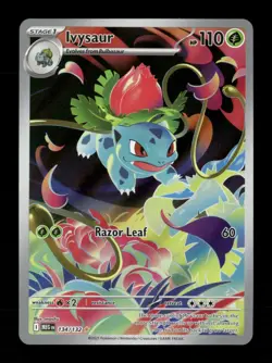 Ivysaur 134/132 - Holo Illustration Rare - ME01: Mega Evolution - NM - Pokemon - Image 1