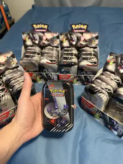 4x Pokemon White Flare/Black Bolt Sealed Mini Tin Displays - Image 2