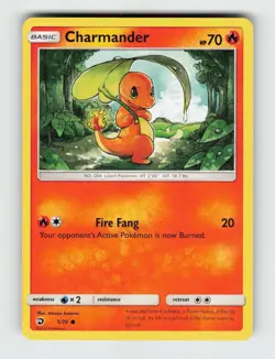 Charmander 1/70 Common Dragon Majesty Pokemon 2018 Lightly Played - Image 1