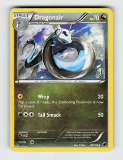 Dragonair 82/116 Uncommon Plasma Freeze Pokemon 2013 Moderately Played - Image 1