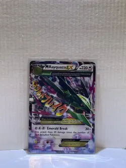 The Pokemon Company Pokemon TCG M Rayquaza EX 76/108 Roaring Skies Holo - Image 1