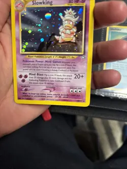 Slowking 14/111 Neo Genesis Holo Rare Unlimited English 2000 80HP - Image 4
