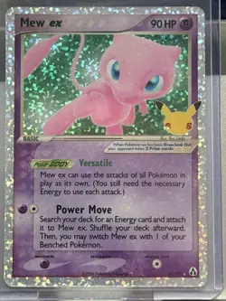 Pokemon Mew EX 88/92 Celebrations 25th Anniversary -Pack Fresh. - Image 3