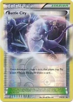 Damaged Battle City - BW39 - Promotional Pokemon BW Promos - Image 1