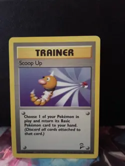Scoop Up Trainer 107/130 Pokemon Card LP - Image 1
