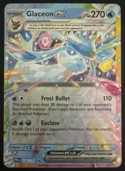 2025 Pokemon Prismatic Evolutions Glaceon ex #026/131 Promos - Image 1