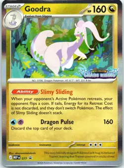 Goodra 077 Holo P ME: Mega Evolution Promo Holo NM - Image 1