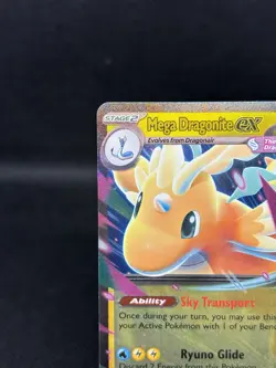 Dragonite EX 152/217 Full Art Holo HP 370 English - Image 2