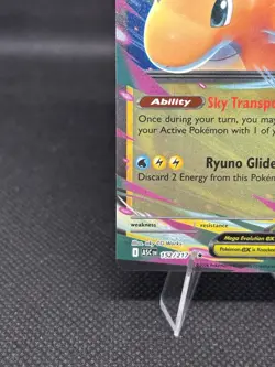 Dragonite EX 152/217 Full Art Holo HP 370 English - Image 5