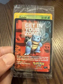 Sealed Pokemon TCG Celebi #50 "4 Ever" Stamped Black Star Promo WoTC Vintage - Image 2