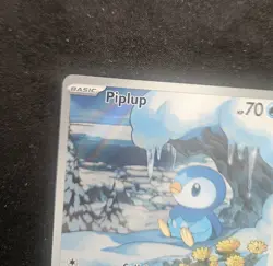 Pokemon TCG Piplup 098/094 - Phantasmal Flames - Illustration Rare - NM/M - Image 2