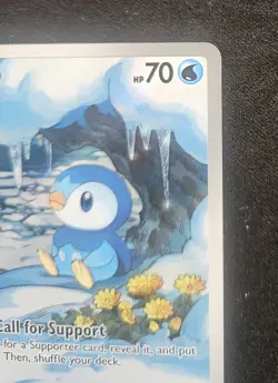 Pokemon TCG Piplup 098/094 - Phantasmal Flames - Illustration Rare - NM/M - Image 3