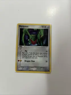 Rayquaza - 3/17 - Pokemon Pop Series 1 Holo Card LP - Image 1