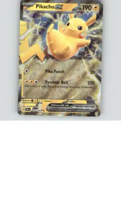 Pikachu ex 063/193 Double Rare Paldea Evolved Pokemon Holo Near Mint - Image 1