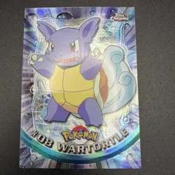 3 Cards Wartortle Topps Chrome Pokemon TCG Spectra #8 Bulbasaur #1 Charmander #4 - Image 1