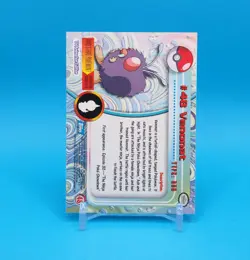 Pokemon Card - Venonat #48 - Topps Series 1 - Blue Logo - Image 3