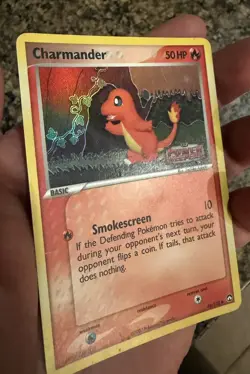 Pokemon EX Power Keepers Common Card-Charmander 48/108 Holo Stamped LP/MP - Image 4